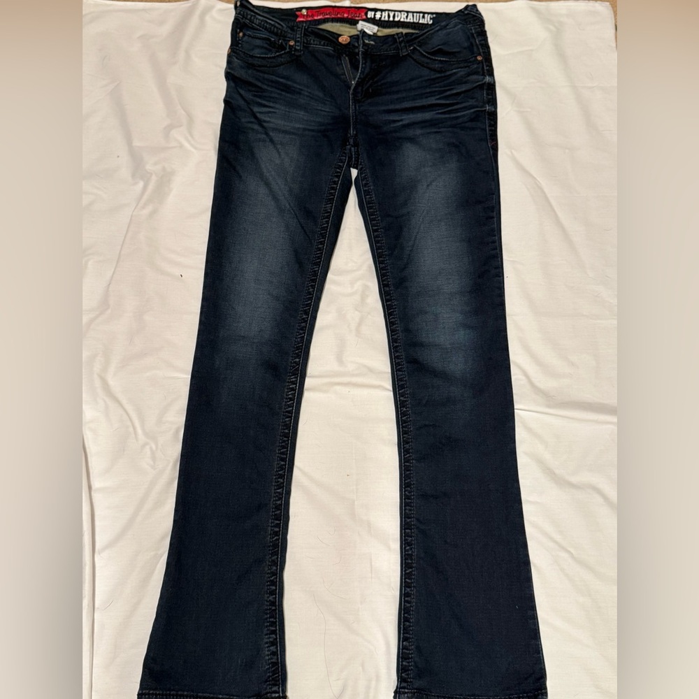 Hydraulic Dark Blue Flare Jeans